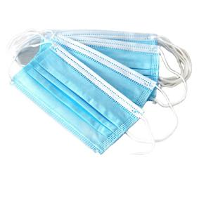 China Latex Free 99.9% 3 Ply Non Woven Face Mask factory