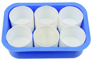 China Plastic Brush Washer Plastic cup and cup set Plastic bowl painting tools accessoires factory