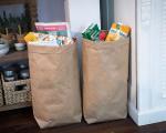 Waterproof Biodegradable Brown Kraft Paper Lawn Leaf Trash Yard Waste Rubbish
