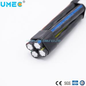 China PE Insulation Accepted OEM Overhead ABC Cable XLPE/PVC/PE AAC/ACSR/AAAC Quadruplex Service Drop Cable factory