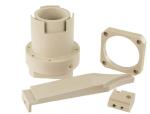 PEEK Material CNC Milling Machining Parts Electrolytic Polishing Brushing