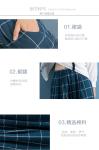 cotton blue & white gingham dress fashionable n casual