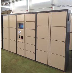 High End Self Service Pick Up Dry Cleaning Locker Laundry Locker Systems With