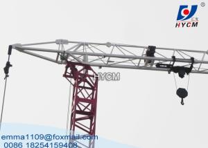 China Small Self Erecting Tower Cranes qtk 25 self-installation cranes factory