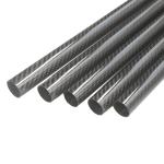 0.001% N Content High Strength 3K Twill Carbon Fiber Tube CBTCFT042