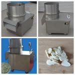 garlic cloves cutting，garlic slicer， garlic cloves chipping machine， garlic