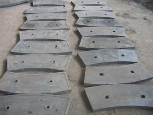 China Shot Blasting Cast Iron Ball Mill Liners High Hardness Cement Mill factory