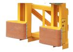 DG1000D Forklift Mounted Rubber-belt Drum Grabbers Capacity 1000Kg