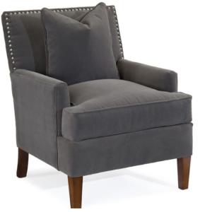 China Romantic Fabric Hotel Furniture Set Chair With Wood Legs Hospitality Style factory