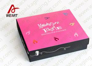 China Foladable Flat Large Decorative Gift Boxes With Lids factory