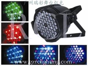 China 54*3W RGBW LED Par Can Lights DMX 512 8CH LED stage lighting factory