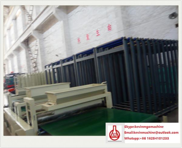 Construction Material Making Machinery , Semi Automatic Mgo Board Production