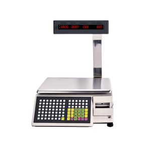 China ABS Plastic/Stainless Steel Plate 30kg Printing Bar Code Table Scale SHW-TMB -20 C-50 C factory