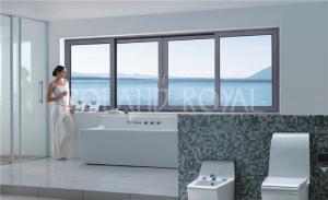 China Fashion Customized Aluminum Sliding Windows Double Glazed 5mm+12A+5mm Glass factory