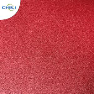 China Decoration Leather Look Fabric Unshrinkable Garment Bags Application Waterproof factory