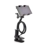 Iron Gooseneck Tube Arm Adjustable Dual USB Car Charging Holder
