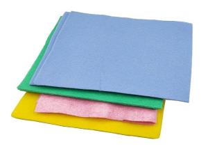 China Regenerated Non Woven Polyester Fabric , Industrial Plain Polyester Fabric Rolls factory