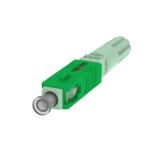SC APC Fiber Optic Fast Connector for Network Field Assembly Return loss APC