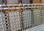Room Dividers Chainlink Ring Mesh Curtain Stainless Steel 304 1.2mm