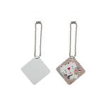 Cute Cartoon Pendant Creative Dog Tag Sublimation Blanks Custom Sublimation