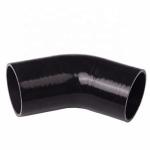 10 inch Polishing Custom Silicone Radiator Hose / Braid Reinforced Silicone