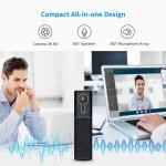 60fps 2560*1440 Micro USB2.0 Conference Room Webcam With Microphone Speakerphone