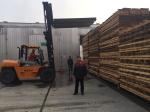 3 Kilowatt Motor Wood Drying Room 120 Km / H Wind Loading 2 Units Fan