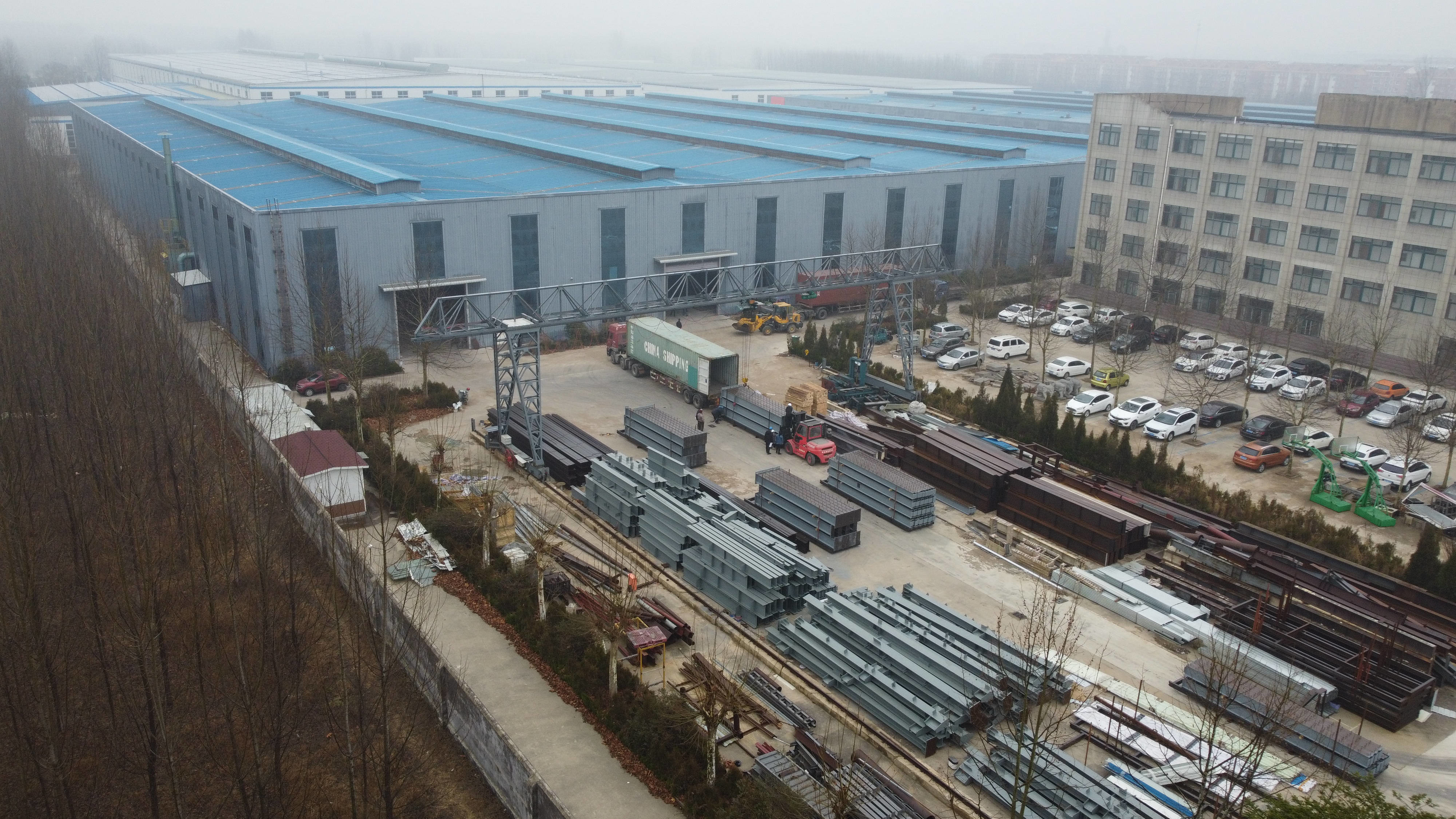 Steel Structure Fast Assembly Customized House Modern Design Prefabricated Office Buildings