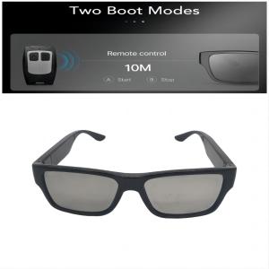 China Take Photo Recording Video Spy Video Sunglasses For Outdoor Activities factory