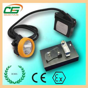 China DC 4.2V 6.5Ah Cree Rechargeable Miners Headlamp 150 lm For Coal Mines , 15000 Lux factory