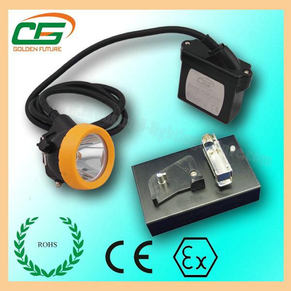 DC 4.2V 6.5Ah Cree Rechargeable Miners Headlamp 150 lm For Coal Mines , 15000
