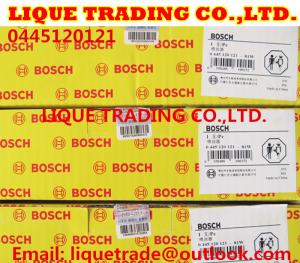 China BOSCH 0 445 120 121 Genuine Common rail injector 0445120121 / 4940640 for Cummins ISLE engine factory