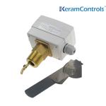 250VAC Switch Rating Liquid Water Flow Switch Hvac Pressure Switch