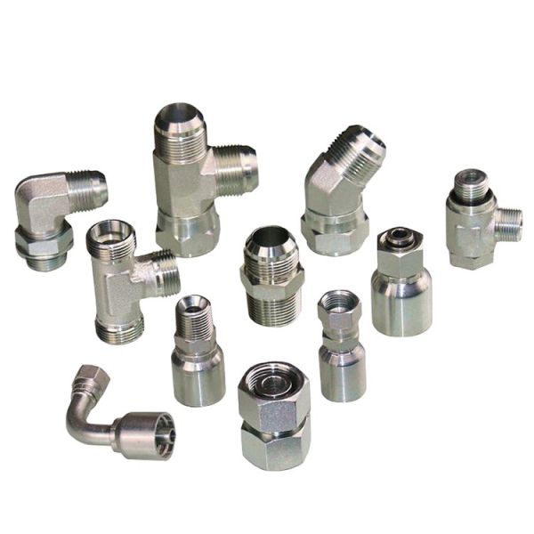 China Factory wholesale BSP male thread hydraulic hose adapter fittings factory