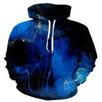Men's Hoodie Long Sleeve 3D Print Drawstring Casual Fashion Pullover Sweatshirt