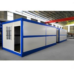 China Detachable Prefab Modular Container Homes Mobile Foldable Tiny House Fast Install factory