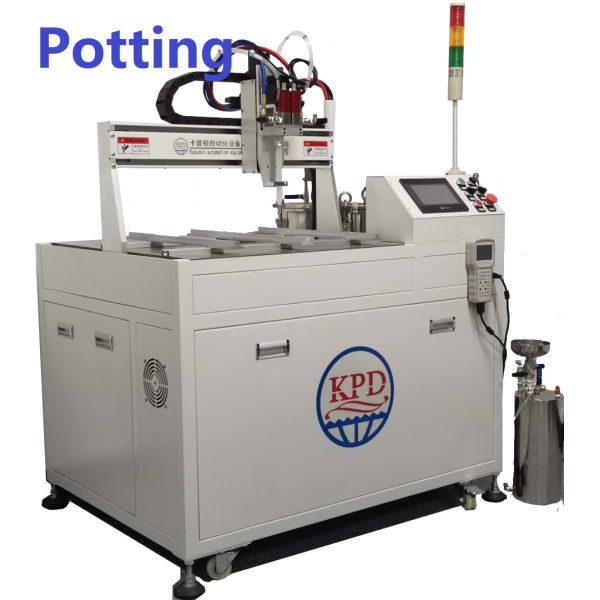 2-Component Glue Mixing and Potting Dispensing Machine for Transformers and