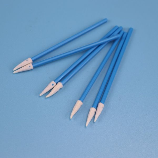 Precision Mold Cleaning Micro Pointed ESD Foam Tip Cleanroom Swab 3.2mm Lint Free