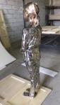 Stainless Steel Sculpture Figure Statue-Reflection