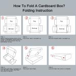 Customized Logo CMYK Corrugate Mailing Box For Small Business Simple Mailers