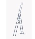 Domestic Aluminium Multi Purpose Ladder 150kg / 330 Lb Load Capacity 3x12