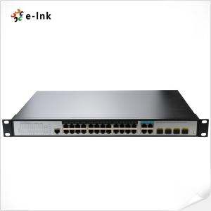 China L2+ Combo Managed Ethernet Switch with 24 10/100/1000T Ports+ 4Gigabit TP/SFP Ports factory