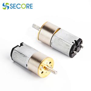 China 16mm 15mm Fingerprint Lock Micro Geared Motor 3D Printing Pen Brushed DC Geared Motor factory