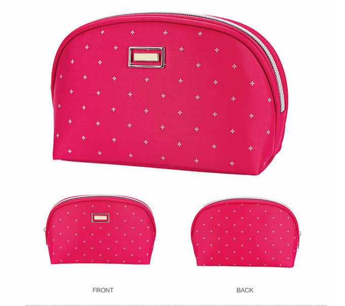 Korea Shell Shape Small Travel Polyester Cosmetic Bag
