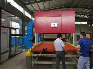 China Flat and Single Curvature Bending Glass Tempering Furnace Glass Toughening Furnace factory