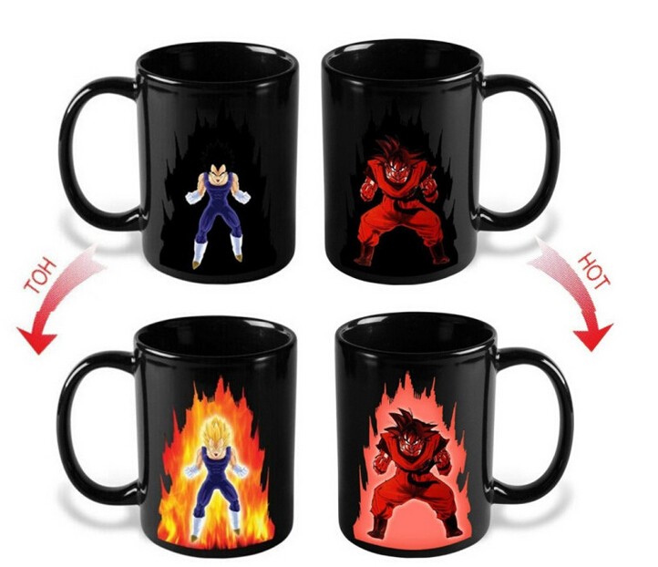 GRS color changing ceramic 11oz dragon ball coffee mug