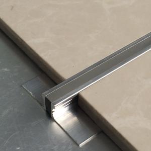 China Decorative Movement Joint Floor Tile Expansion Joint 0.8mm factory