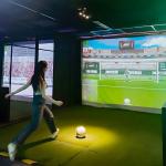 Ar Interactive Sports Football Simulator Virtual Interactive Game Projection
