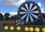4 Meters High Outdoor Giant Inflatable Football Darts Board For Kids N Adults