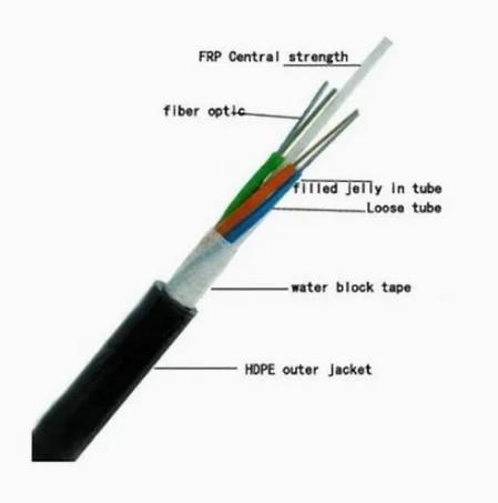 GYFTY 144 Cores All Dielectric Outdoor Communication Duct Installation Fiber